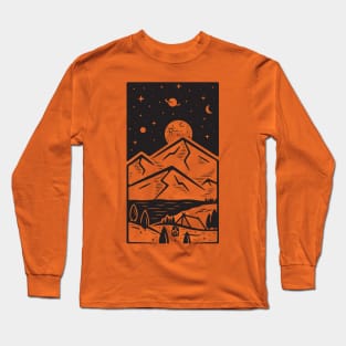 Under shade of the sky Long Sleeve T-Shirt